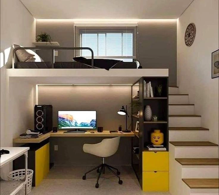 استفاده از فضای عمودی در بازسازی واحد مسکونی