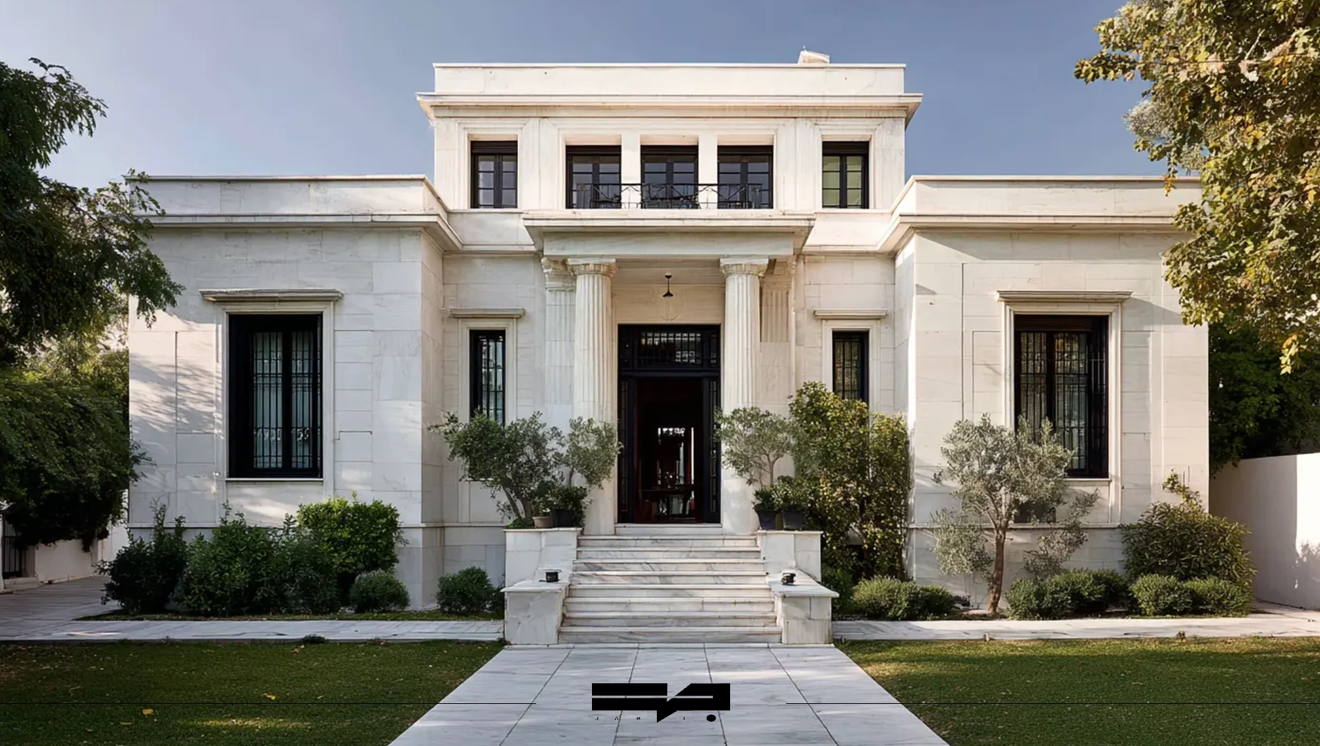 طراحی ویلا نئوکلاسیک
